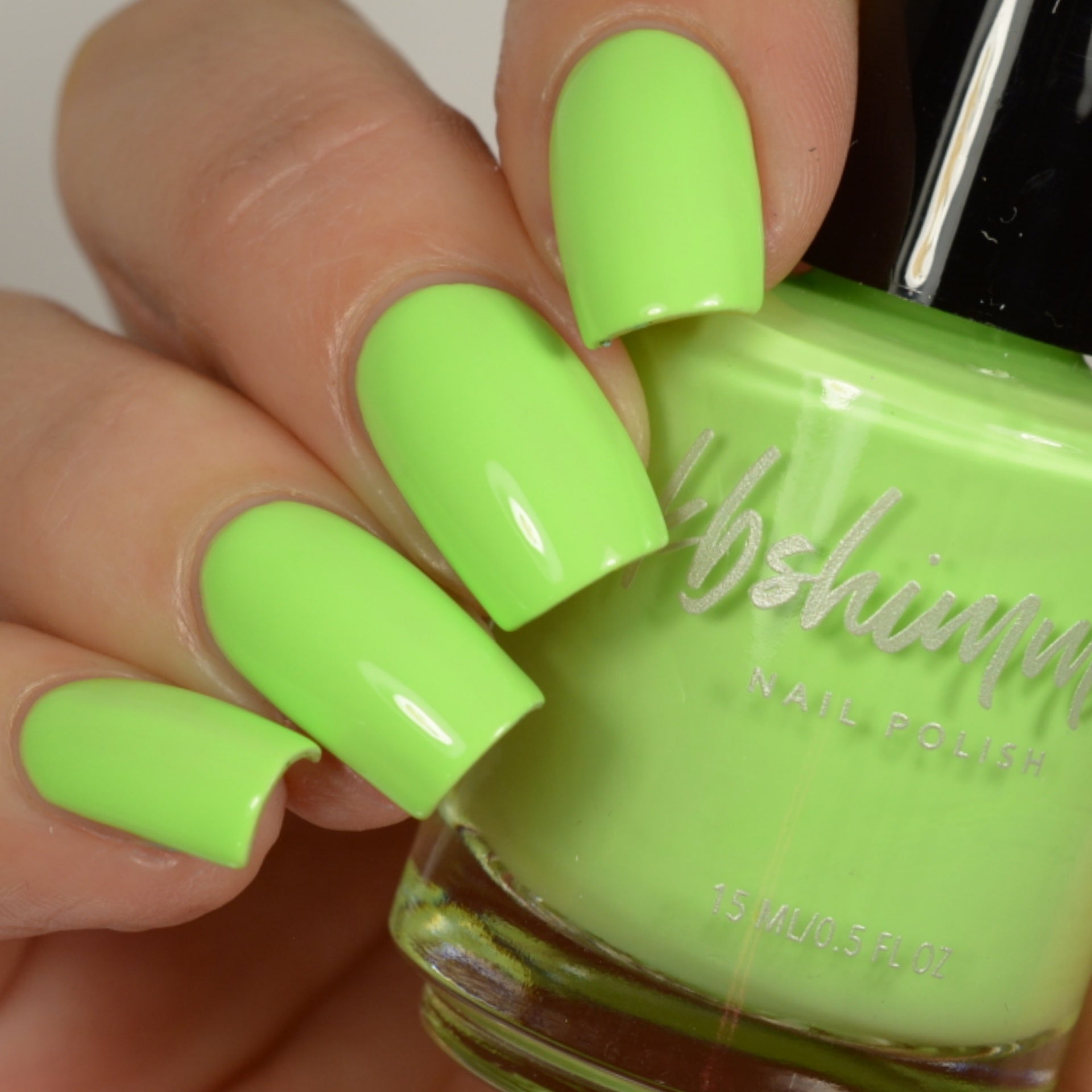 Manicure of the Month: Neon Green Nails - living after midnite